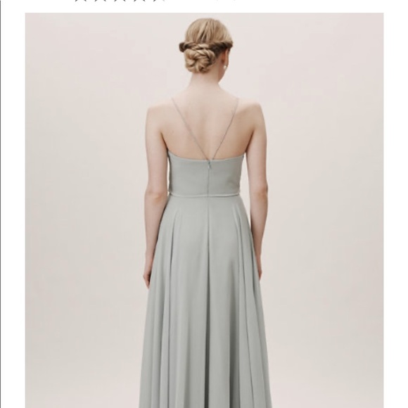 BHLDN mint bridesmaid dress - Picture 4 of 6